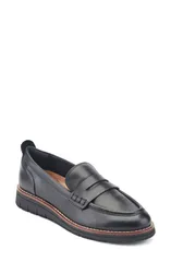 ロックポート レディース シューズ オックスフォード ローファー Rockport Adalee Penny Loafer Women BLACK ブラックのサムネイル