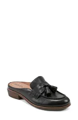 アース レディース シューズ ヒール Earth Everettassle Mule Women BLACK ブラックのサムネイル