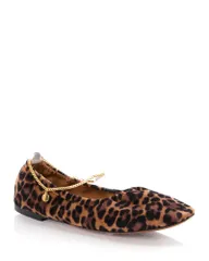 ステラマッカートニー レディース シューズ パンプス プリント Stella McCartney Womens Ballerina Leopard Print Flats Leopard アニマルのサムネイル