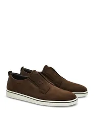 フェラガモ メンズ シューズ スニーカー FERRAGAMO Mens Alfie Slip On Sneakers Barkのサムネイル