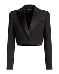 ヴェルサーチ レディース アウター ジャケット・ブルゾン テーラードジャケット VERSACE Black ブラックのサムネイル