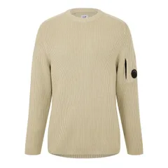 シーピーカンパニー メンズ アウター ニット・セーター CP Company CP Full Rib Crew Sn64 Silver Birc 120 シルバーのサムネイル
