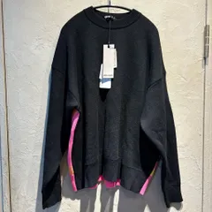 Palm Angels パームエンジェルス INTARSIA PALM SWEATER 長袖ニット PMHS23-022 ブラック size:S【代官山A10】のサムネイル