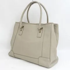 agnes b / アニエスベー ■トートバッグ レザー モミ革 ベージュ ビジネス 【バッグ/バック/BAG/鞄/カバン】 ブランド【中古】 のサムネイル