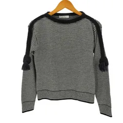 マックスマーラ MAX MARA タッセル ボーダー ボートネックニット レディース 表記無 のサムネイル
