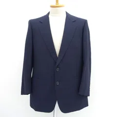 GIVENCHY / ジバンシー ◆テーラードジャケット/2B/ネイビー/サイズ96-86-170 【メンズ/MEN/男性/ボーイズ/紳士】 【古着】 メンズファッション【中古】 のサムネイル