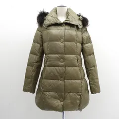 TATRAS / タトラス ◆ダウンコート/ウッチェリエラ/ラクーンファー/カーキ/サイズ03 LTA13A4294 【レディース/ガールズ/LADY/女性/婦人】 レディースファッション【中古】 のサムネイル