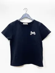Apuweiser-riche アプワイザーリッシェ Y2K 平成 リボンビジュー Tシャツ size 2 (M-L)/黒 ■◆レディースのサムネイル