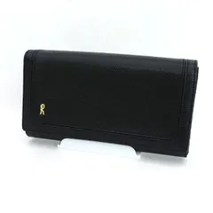 Roberta di Camerino / ロベルタ ディ カメリーノ ◆三つ折り長財布/レザー/ブラック 【財布/サイフ/ウォレット/wallet/コイン】 レディースファッション【中古】 のサムネイル