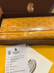 Masion Goyard ゴヤール バレン 長財布 エルエロー COLORのサムネイル