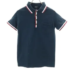 A.P.C. アーペーセー オールド 半袖 ポロシャツ XS ネイビー系 メンズ 古着のサムネイル
