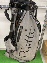 J.LINDEBERG キャディバッグ　白　緑　47インチ対応　未使用 Jリンドバーグ キャディーバッグ ホワイト J.LINDEBERG キャディバッグ