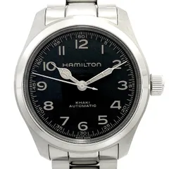 【美品・動作良好】腕時計 メンズ ハミルトン HAMILTON カーキフィールド マーフ H70405130 H704050 自動巻 裏スケ 黒 インターステラーのサムネイル