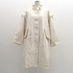 Ciaopanic / チャオパニック ◆ジップアップコート/キャンバス/袖取り外し可能/アイボリー/F 5KA1H-AZ23152 【レディース/ガールズ/LADY/女性/婦人】 レディースファッション【中古】 のサムネイル