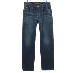 GOLDSIGN ゴールドサイン 日本製 デニムパンツ w31 インディゴブルー ジーンズ レディース 古着のサムネイル