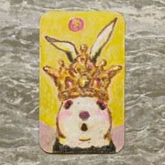 高野マナブ 原画｜名刺サイズ ドローイング Drawing アクリルクレヨン