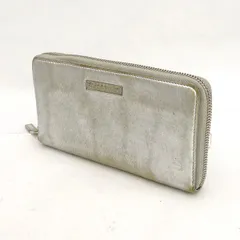 TIFFANY&Co. / ティファニー ■長財布　ラウンドファスナー　レザー　シルバー 【財布/サイフ/ウォレット/wallet/コイン】 ブランド【中古】 のサムネイル