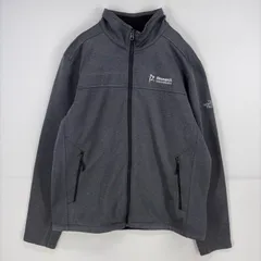 古着 ザ・ノースフェイス THE NORTH FACE ジャケット フルジップ ワンポイント 刺繍 シェルジャケット L  グレー メンズのサムネイル