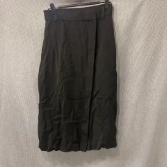 マッシモ ドゥッティ Massimo Dutti ブラック 랩 ミディ スカートのサムネイル