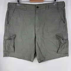 古着 ウールリッチ WOOLRICH パンツ カーゴ ワンポイントロゴ ジッパーフライ ハーフ ショートパンツ w38  グレー系 メンズのサムネイル