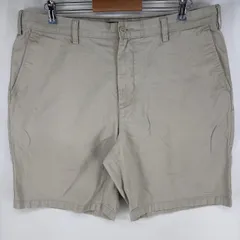 古着 ノーティカ NAUTICA パンツ チノ ワンポイントロゴ ショートパンツ ジッパーフライ 半ズボン w38  グレー系 メンズのサムネイル