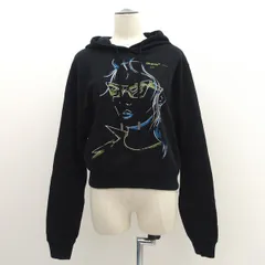 Off-White / オフホワイト ◆プルオーバーパーカー/グラフィック/ブラック/サイズS OWBB016E19003062 【レディース/ガールズ/LADY/女性/婦人】 レディースファッション【中古】 のサムネイル