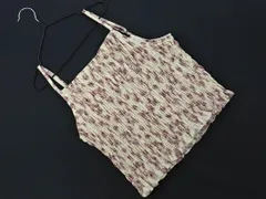 MAJESTIC LEGON マジェスティックレゴン 花柄 シャーリング キャミソール sizeM/ライトベージュ ■◆ レディースのサムネイル