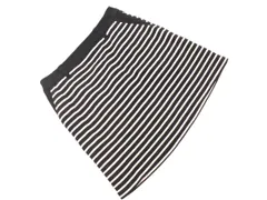 BEAMS GOLF ビームス ゴルフ ボーダー スカート sizeM/黒ｘ白 ■■ レディースのサムネイル