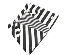 New Balance ニューバランス ゴルフ ストライプ 切替 スカート size0/白ｘ黒 ■■ レディースのサムネイル