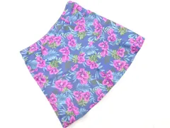 Munsingwear マンシングウェア ゴルフ 花柄 スカート size11/紺ｘ紫 ■■ レディースのサムネイル