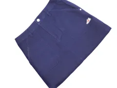 New Balance GOLF ニューバランス ゴルフ ワッペン 刺繍 スカート size0/紺 ■■ レディースのサムネイル