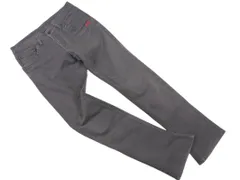 PEARLY GATES パーリーゲイツ ゴルフ ロゴ ストレッチ デニムパンツ size0/チャコール ■■ レディースのサムネイル