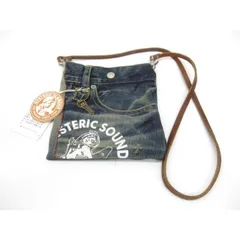 HYSTERIC GLAMOUR ヒステリックグラマー  DENIM REMAKE ポシェット リメイクデニム ショルダーバッグ 鞄 □UB1848のサムネイル