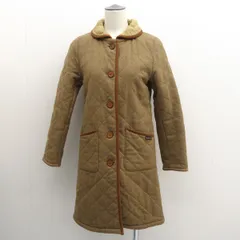 LAVENHAM / ラベンハム ◆キルティングコート/裏ボア/ブラウン/サイズ36 【レディース/ガールズ/LADY/女性/婦人】 レディースファッション【中古】 のサムネイル
