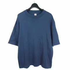 ロンハーマン Ron Herman スーピマエージング クルーネックTシャツ Supima Aging Crew Neck カットソー 半袖 S ネイビー 紺 3920900083のサムネイル