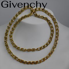 極美品✨バーバリー 3連ベネチアンチェーン ゴールドネックレス 