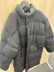 希少 ヴィンテージ MONCLER GRENOBLE モンクレール 青タグ ロング ダウンコート ブラック サイズ3のサムネイル
