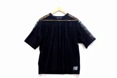 【232769】LOVELESS ラブレス  レース 前後切替 半袖Tシャツ カットソー  36 ブラックのサムネイル