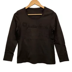 YOSHIE INABA(ヨシエイナバ) 長袖Tシャツ サイズ11 M レディース新品同様  - ダークブラウン クルーネックのサムネイル