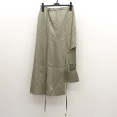 IRENE / アイレネ ◆Hollow Out Satin Skirt/スカート/グレー/サイズ34 23A87004 【レディース/ガールズ/LADY/女性/婦人】 レディースファッション【中古】 のサムネイル