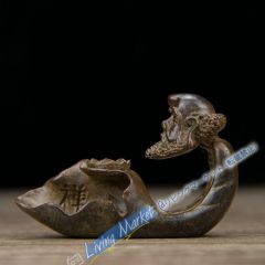 Bodhidharma incense tea ceremony figurine Zenigo incense burner craft art figurine CZW728P631