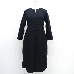 PLAIN PEOPLE / プレインピープル ◆長袖ワンピース/ネイビー/サイズ2 H1581FA220 【レディース/ガールズ/LADY/女性/婦人】 レディースファッション【中古】 のサムネイル