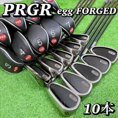 豪華10本 プロギア egg FORGED アイアンセット 初心者 飛び系 M-43 ゴルフクラブ 3-9P.A.A/Sのサムネイル
