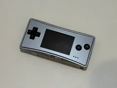 Nintendo GAMEBOY micro OXY-001 ゲームボーイミクロ シルバー 現状品