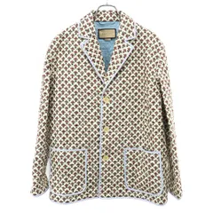 GUCCI グッチ Liberty プリントリネンジャケット 732877 ZAM2Q ホワイト系 46のサムネイル