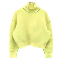 BOTTEGA VENETA ボッテガヴェネタ カシミア モックネックニットセーター 682913 V1LY0 イエロー Sのサムネイル