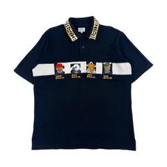 CASTELBAJAC SPORT カステルバジャック キャラデザイン 半袖 ポロシャツ 4 /ブラック系 メンズ  ゴルフのサムネイル