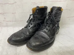 【中古】Tricker's ﾄﾘｯｶｰｽﾞ ｳｨﾝｸﾞﾁｯﾌﾟ･ｶﾝﾄﾘｰﾌﾞｰﾂ ﾏﾙﾄﾝM2508 ﾌﾞﾗｯｸ ｻｲｽﾞ表記なし 991928248のサムネイル