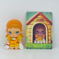 Sit gal Kickちゃん ソフビ ノットイナフカンフー magodesu - メルカリ