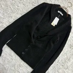 《美品》MK KLEIN+ ニットカーディガン ダークブラウン 38 カジュアルのサムネイル